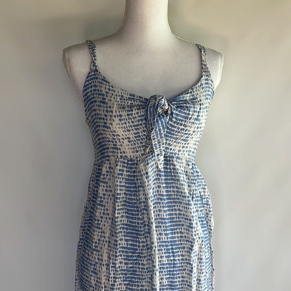 Italian Made Summer Maxi Dress - sz 1/S - Picture 2 of 6